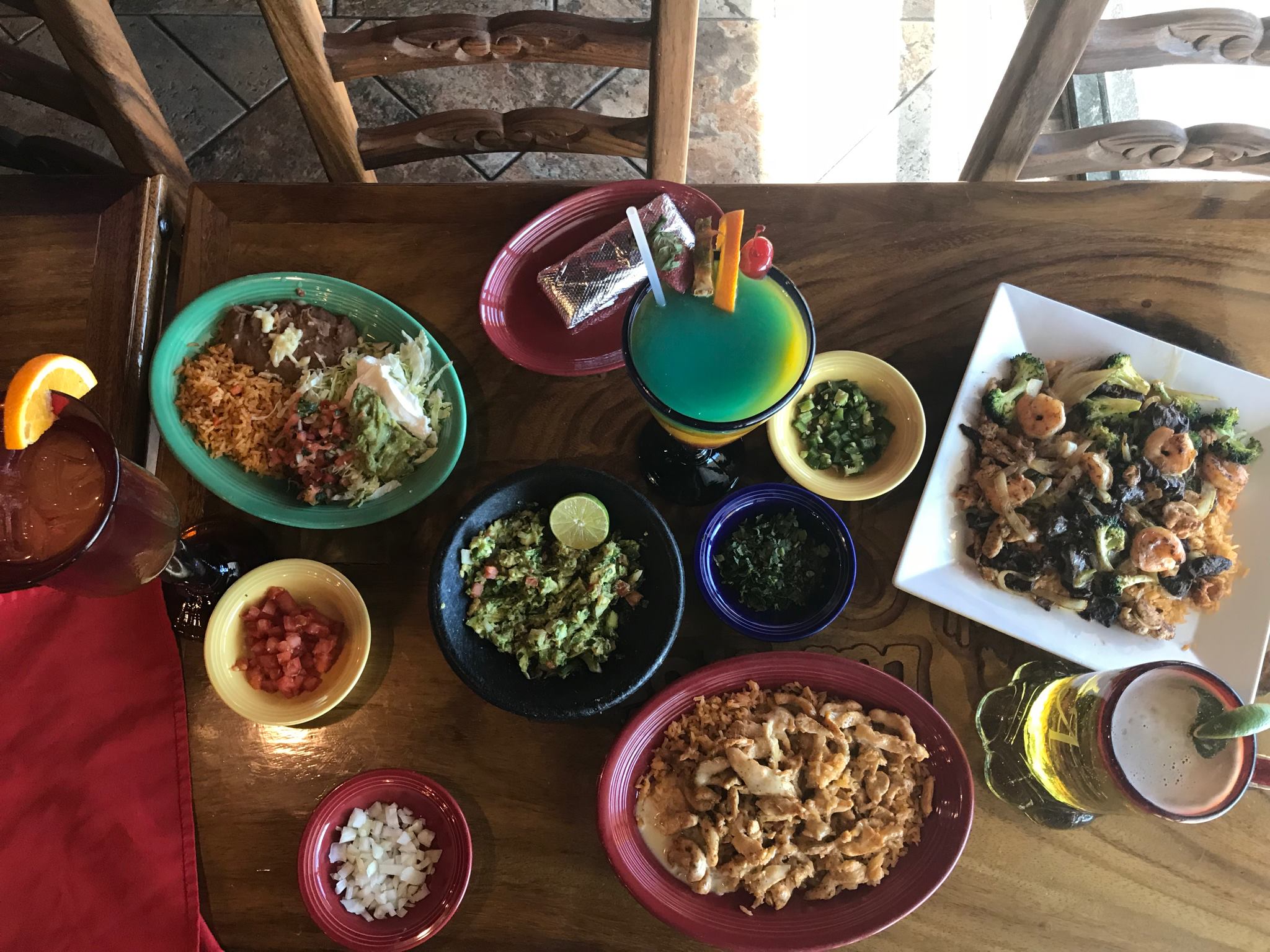 food options at las trojas