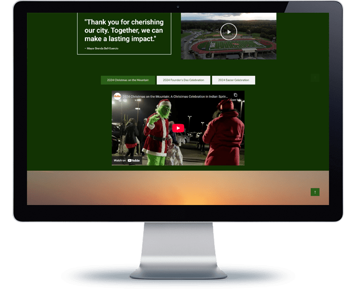 Indian Springs Village Web Design Portfolio 2