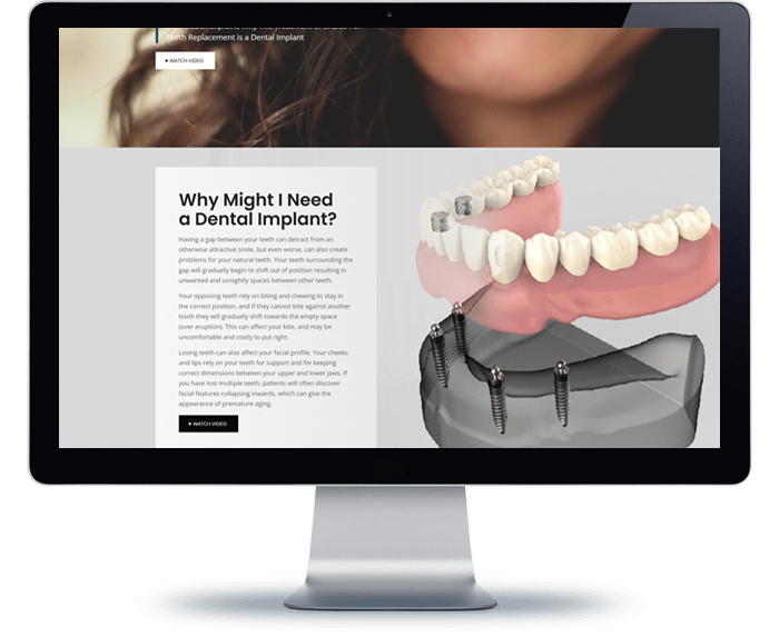 alabama periodontics web design remodel 5