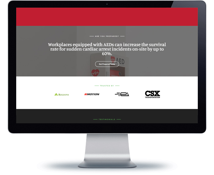 cardiac solutions website design remodel project 11