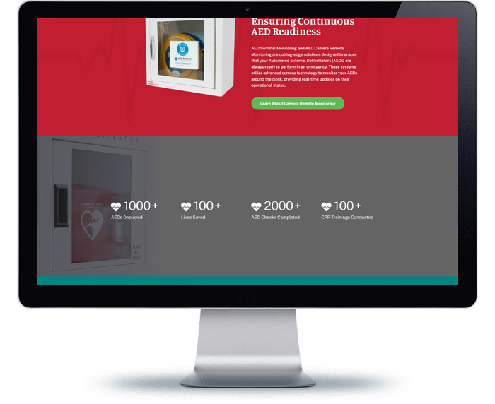 cardiac solutions website design remodel project 8