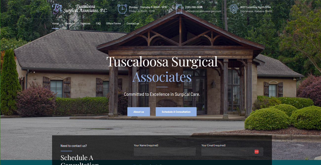 tuscaloosa surgical associates after remodel picture